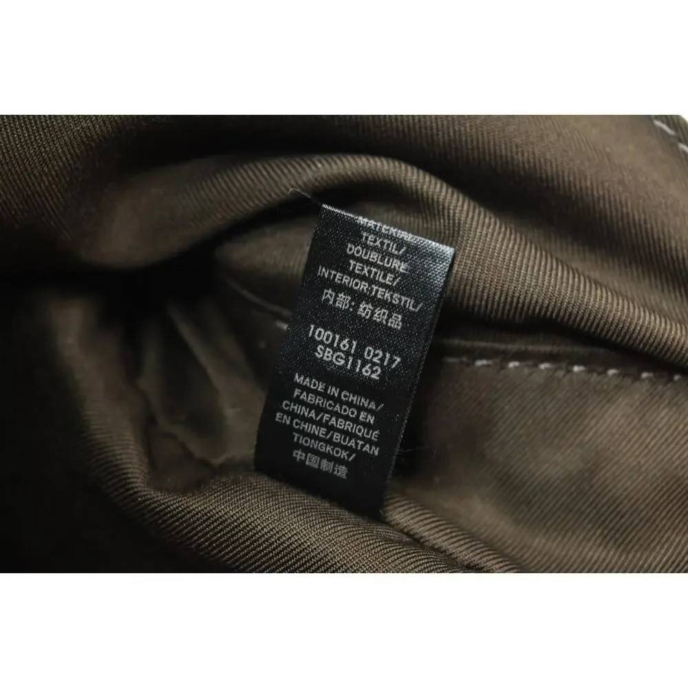 Fossil Evans Workbag Brown Leather Shoulder Strap Adjustable Commuter Travel